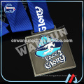 Speedskaters nickel plating metal medals